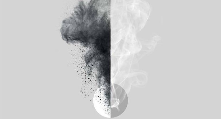 الفرق بين الدخان والهباء الجوي